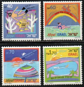 Israel Sc #1007-1010 MNH