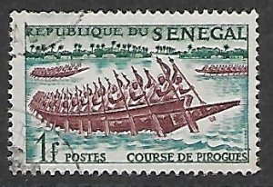 Senegal # 203 - Pirogue Race - used.....{KlBl18}