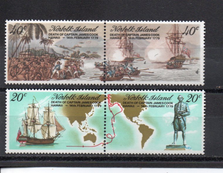 Norfolk Island 242-245 MNH