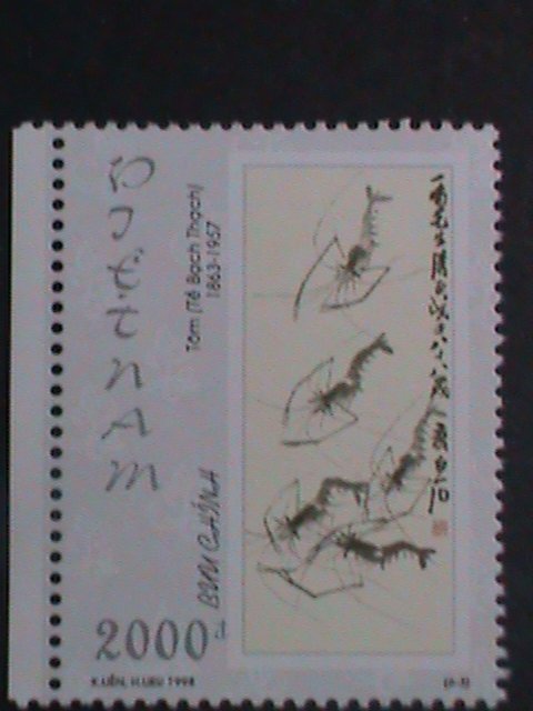​VIETNAM-1998-SC#2849-54 CHINESE FAMOUS PAINTING BY QI BAISHI- MNH VERY FINE