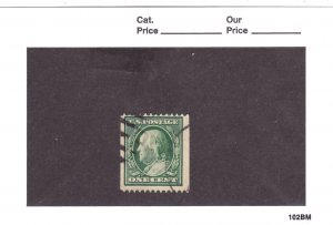 US Washington Franklin used coil #348 (109R)