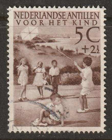 Netherlands Antilles 1951 Sc B11 used