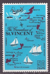 St Vincent (1970) #329 MH; top value of the set
