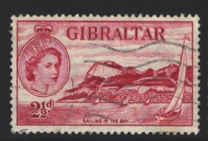 Gibraltar Sc#136 Used
