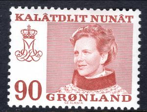 Greenland 90 MNH VF