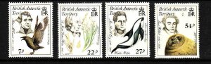 British Antarctic Territory-Sc#125-8- id2-unused NH set-Naturalists-Flora-Fauna-