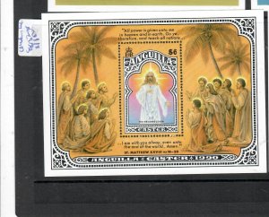 ANGUILLA  (PP2808B)  ART, EASTER    MINI SHEET    SC 815      MNH 