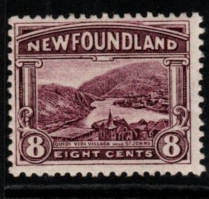 NEWFOUNDLAND SG155 1923 8c PURPLE MTD MINT