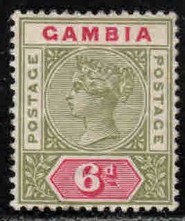 Gambia # 26 ~ Victoria ~ Mint, NH
