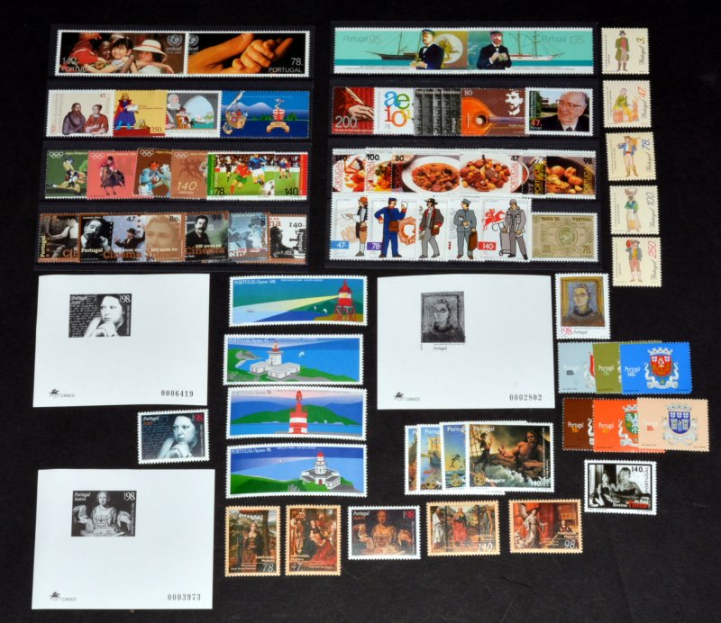 1996 Portugal, Azores and Madeira Complete Year MNH +Proofs