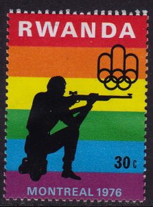 Rwanda - 1976 - Scott #762 - mint - Sport Shooting Montreal Olympics