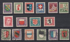 003436/ Switzerland 1921/28 Pro Juven Mint + Used Selection 16 Items