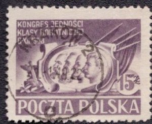 Poland 446 1948 Used