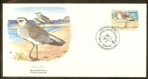 Brazil FDC SC# 2004 Black Bellied Plover L113