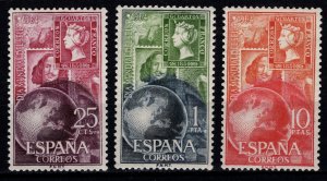 Spain 1964 World Stamp Day, Set [Unused]