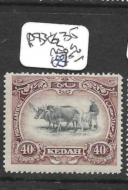 MALAYA KEDAH  (P1301B) COW 40C  SG 35  MOG