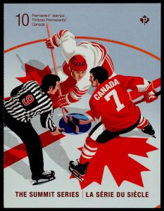 Canada 3349a Booklet MNH Ice Hockey, The Summit Series