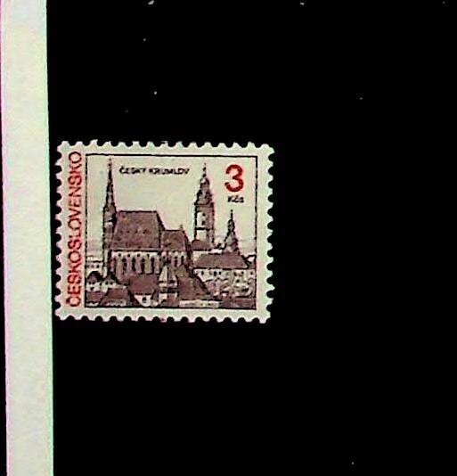 CZECHOSLOVAKIA Sc 2871A NH ISSUE OF 1992 - OLD CITY