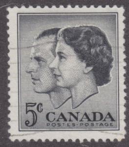Canada 374 Royal Visit 1957