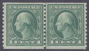 Scott #443 Mint Line Pair PH OG F-VF