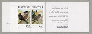 Faroe Islands #330-331 MNH pair in stamp booklet covers,  birds