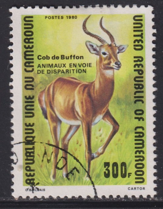 Cameroun 679 Buffon's Antelope 1980