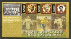 TOGO 2004 100 YEARS OF FOOTBALL SHEET MINT NH