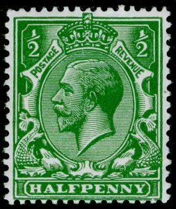 SG356 SPEC N14(-), ½d DEEP bright yellow-green, M MINT. UNLISTED. RP CERT