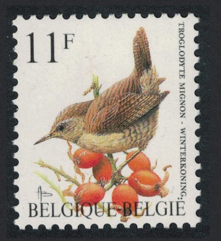 Belgium Winter Wren Bird Buzin 'Troglodyte Mignon' 11f 1992 MNH SC#1445