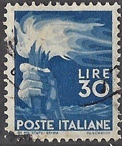 ITALY #488, USED - 1948 - ITALY475