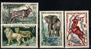 French Equatorial Africa  #195-8 MNH CV $3.30 (X9063)