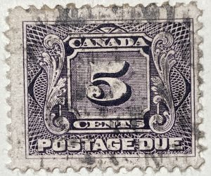 AlexStamps CANADA #J4 VF Used