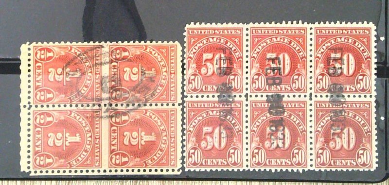 Small Collection Postage Due Lot - Mixed Condition