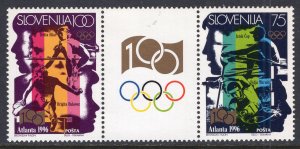 Slovenia 260a Summer Olympics MNH VF