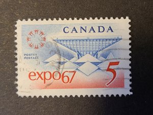 CA S#469 U-VF $0.05 4/28/1967 - Expo 67 - Canadian Pavilion