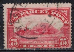 USA - Parcel Post - Scott Q11 w/ Registry Cancel