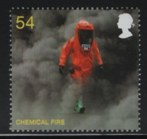 Great Britain 2009 MNH Sc 2681 54p Chemical Fire