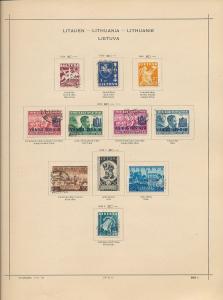 LITHUANIA 1919/30s Used Collection(Apx 70 Items) AC 1330