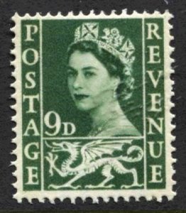 STAMP STATION PERTH Wales #4 QEII Definitive MVLH 1958-1967