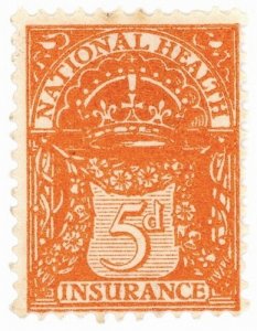 (I.B) George V Revenue : National Health & Insurance 5d