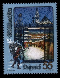 Austria Scott 1975 MNH**  Christmas 2004 stamp