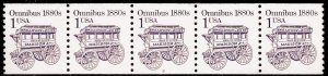 Sc 2225b  1¢ Omnibus PNC/5, Dull Gum, Untagged, Plate #2, MNH