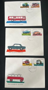 CM) 1973. POLAND. CARS, TRUCKS, BUSES. FDC. XF