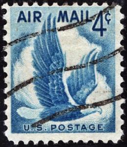 SC#C48 4¢ Eagle (1954) Used