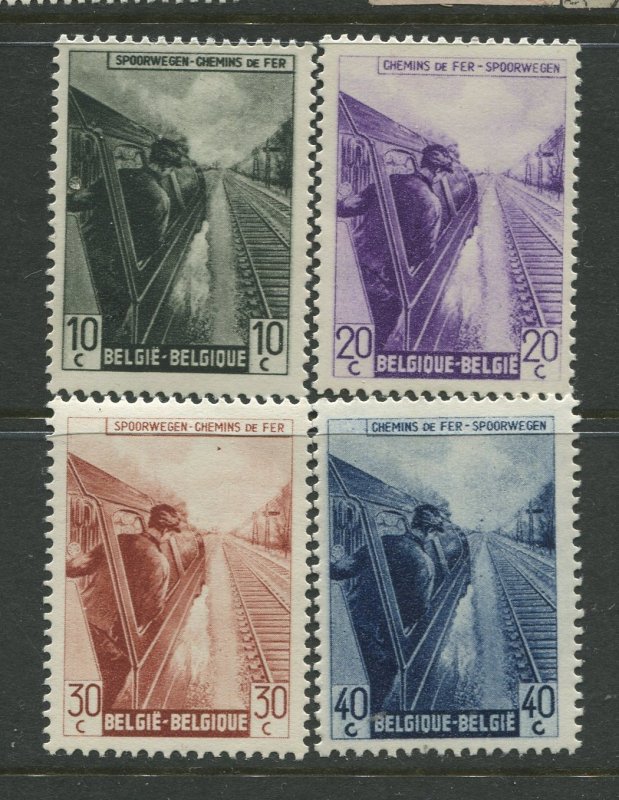 STAMP STATION PERTH Belgium #Q267-Q270 General Issue 1945 MVLH