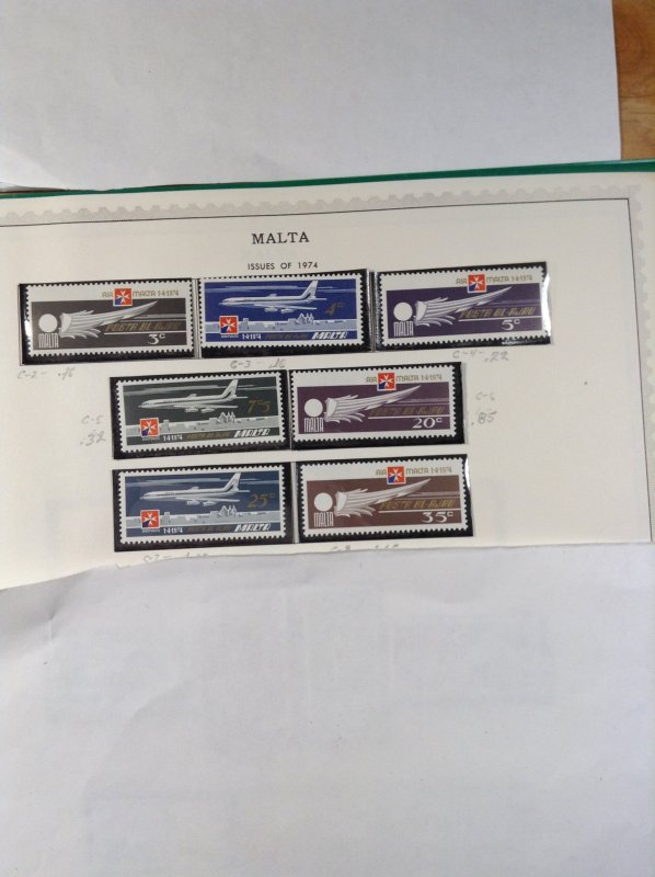 Malta  #  C2-8  MNH