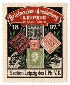 (I.B) Germany Cinderella : Stamp Exhibition (Leipzig 1897)