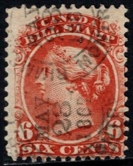 Early Canada Revenue Queen Victoria Bill Stamp Value Pack Lot/32 Mixed Condition