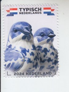 2024 Netherlands Songbirds (Scott NA) MNH