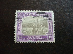 Stamps - St. Kitts & Nevis - Scott# 53 - Used Part Set of 1 Stamp